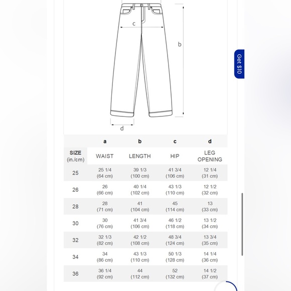 AELFRIC EDEN LEATHER WAIST UNISEX BAGGY JEANS Men’s Size 32 Women’s Size 12 NWT - Picture 7 of 7